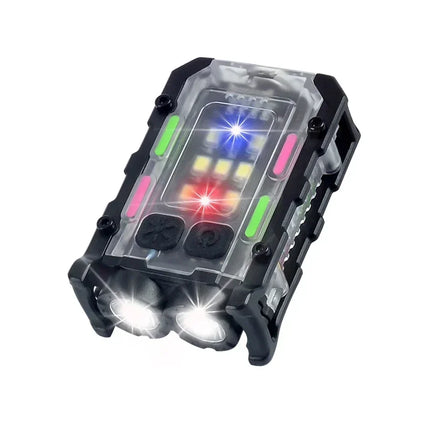 Mini USB Rechargeable LED Flashlight Portable Tail Magnet Flashlights Super Bright Camping Lantern Side COB Emergency Light