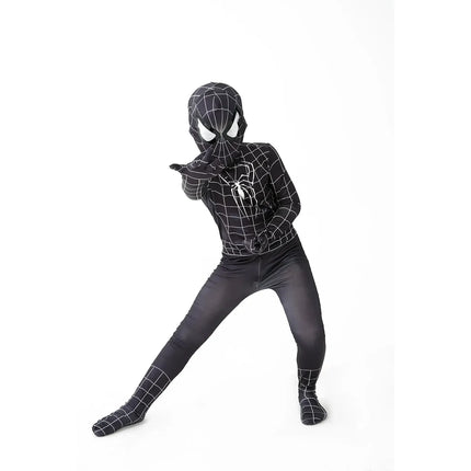 12 Style Superhero Spiderman Costume Set Iron Miles Venom Amazing Spiderman Party Halloween Christmas Cosplay Bodysuit