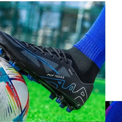 Men Football Shoes TF/FG Society Cleats Indoor Soccer Shoes Professional Football Field Boots Fast Unisex Sneaker Top Quality