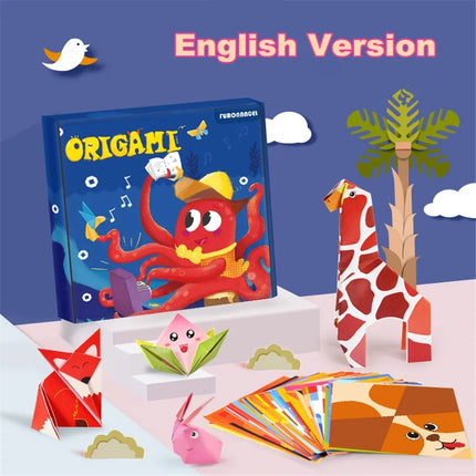 Origami Paper Book Kids Montessori / Livre Origami Enfants Montessori