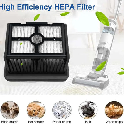Dreame H12 Pro / H12 Plus  Soft Brush Spare Parts Wet Dry Vacuum Cleaner Roller Hepa Filter Accessories
