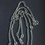 Plaqué argent / 81cm