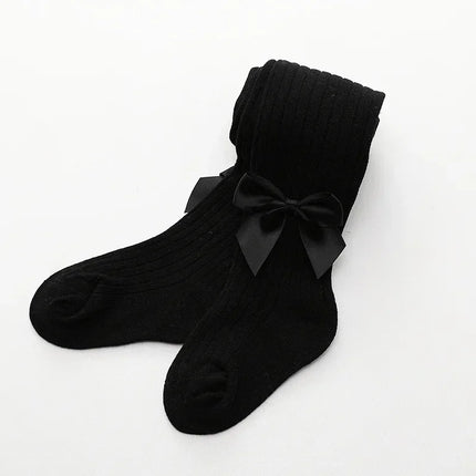 0-4 Years Pantyhose For Infants Newborns Toddlers Cotton Tight For Kid Spring Autumn Baby Girls Tights Beautiful Bowknot Mesh