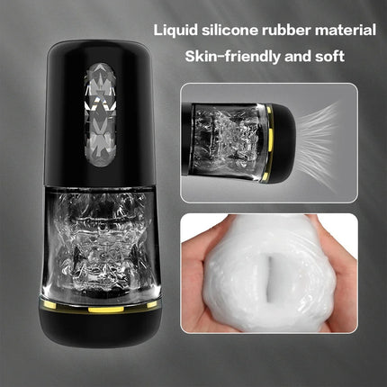 Sex Toys Manual Male Masturbator Cup Pocket Vagina Pussy Penis Trainer Penetration Masturbator Toy Adult Supplies for Men Coupl