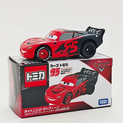 Takara Tomy Cars Lightning McQueen Jackson Storm Alloy car model die-casting collection gift giving classic children's gift toys