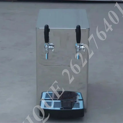 220V 30L Draft Beer Machine Small Table-Top Beer Cooling System Beer Wine Veding Machine 1 To 4 Faucets Brewery Bar Sales Maker