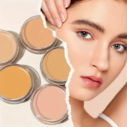 Full coverage foundation - matte finish, creamy texture, strong coverage, moisturizing, oil control, pore minimizing, non-greasy