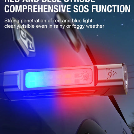 Ultra Bright LED Flashlight New Infrared Rechargeable Waterproof Torch with Pen Clip Magnetic Outdoor Camping Emergency Lanterna