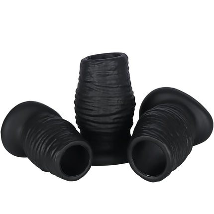 Big Speculum Hollow Anal Plug Soft Silicone Butt Plug Training Expander Dilator Dilation Fisting Adult Sex Toy for Women Men Gay