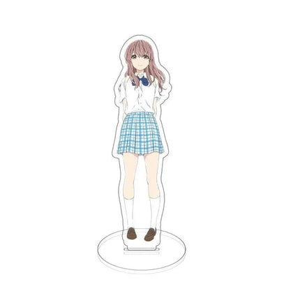 Anime A Silent Voice Stand Acrylic Figure Ishida Shōya Nishimiya Shouko The Shape of Voice Standing Display Desktop Decoration