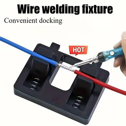 Professional Wire Welding Clamp Adjustable Portable Soldering Fixture Spring Design Quick Clamp Release Soldering Iron Brazing