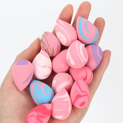 10/20/30/50/100Pcs Mini Makeup Sponge Set, Dual-Use Wet/Dry Beauty & Blenders for All Skin Types