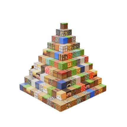 DIY STEM Montessori Magnetic Blocks - 100 Creative Pieces