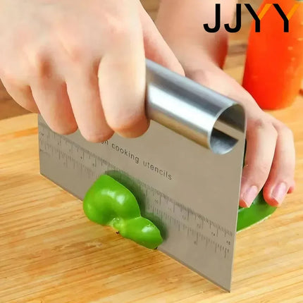 Multipurpose Stainless Steel Cake Scraper Dough Cutter Vegetable Slicer Fondant Cream Spatula DIY Baking Decoration Tool