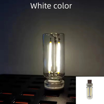 AITHEA USB Touch Control LED Filament Night Light Retro Bulb Atmosphere Lamp for Car Camping Bedroom Home Decor