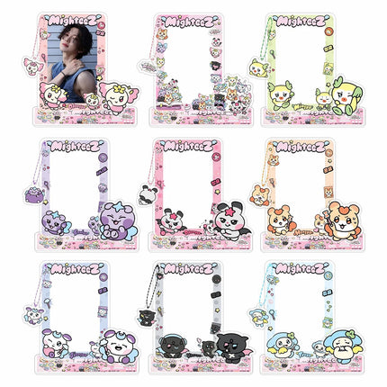 KPOP ANITEEZ Album Photocard Display Standee Mighteez Standing Sign Acrylic Stand Model Plate Desk Decor Fans Gifts Accessories
