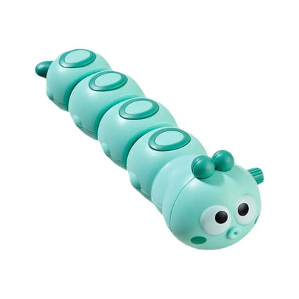 Children's small animals move and run clockwork caterpillar baby puzzle chain winding winding small toy