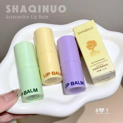 Grape Jasmine Flavors Moisturizing Hydrating Base Lip Balm Set Makeup Lip Care Daily Care Balm For Women and Men