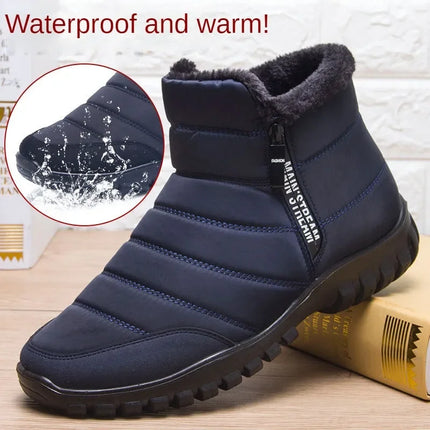 Men's Waterproof Winter Ankle Boots 2025 / Bottes d'hiver imperméables 2025