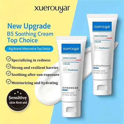 B5 Faded Facial Redness Cream Instant Spider Vein Remove Sensitive Skin Sooth Anti Redness Rosacea Treat Lotion Korean Cosmetic