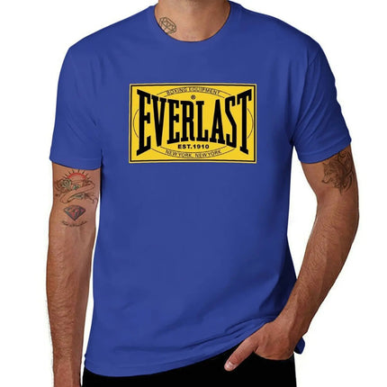 Everlast Vintage T-Shirt summer clothes animal prinfor boys tees sweat mens tall t shirts