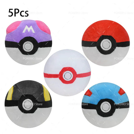 Wholesale Pokemon Plush 5Pcs/Lot Mimikyu Caterpie Oddish Garchomp Phantump Umbreon Sylveon Stuffed Animal Peluche Christmas Gift