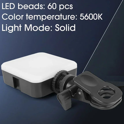 Selfie Light & Phone Light Clip for iPhone Phone LED Light for Selfies, Makeup, TikTok, Live Streaming & Video Conferencing