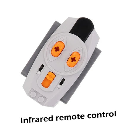 Power Functions Servo Train Motor Battery Box Switch Light IR Remote Control Receiver Technical Parts Set Building Blocks