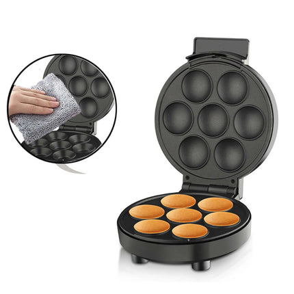 Cupcake Maker Double Sided 7 Cupcake Capacity Safe Muffin Maker Machine for Cinnamon Roll Donut