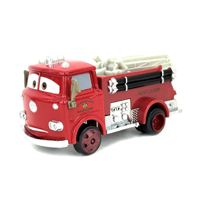 Hot! Disney Pixar Car Lightning McQueen The King Frank Guido Luigi Diecast Metal Alloy Model Car Collection Toy Birthday Gift