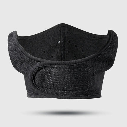 Fashion Winter Thermal Balaclava Full Face Mask Skiing Hat Bandana Hat Windproof Snowboard Scarves Women's Men Helmet Cap Black