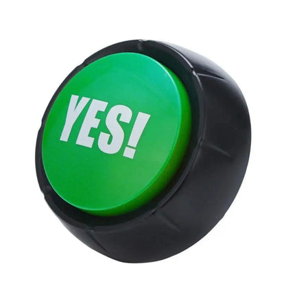 Funny Interactive Yes No Button Sound Prop Game Show Maybe Sorry Button Team Talking Communication Answer Buzzers Gag Gifts