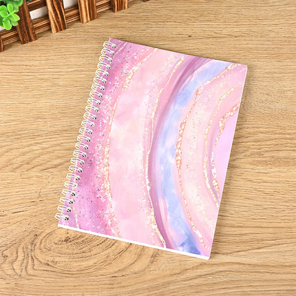 A4/A5 Size Sticker Collecting Album 40 Sheets PU Leather Cover Reusable Sticker Book for DIY Scrapbooking Stickers Organizer