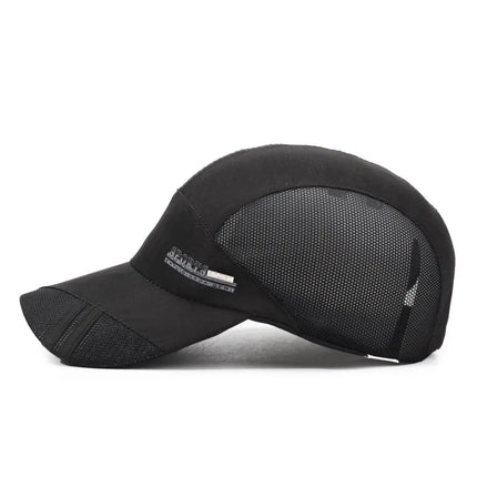 Unisex Outdoor Sports Quick-Dry Mesh Cap - Summer Sun Protection Baseball Cap