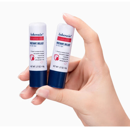 Lakerain Lip Repair Stick 2 Packs Quick Relief Of Dry Moisturizing And Smoothing lip Lines Lip Balm Soothes Chapping Lipstick