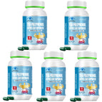 5 bottles