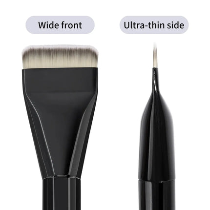 MAANGE 1PCS Facial Mask Brush Flat Head Concealer Foundation Brush Soft Face Makeup Brushes Cosmetic Makeup Tool for Mask Paint