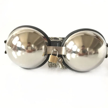 New 3 Colors Stainless Steel Women Adjustable Chastity Bra Lock Female Chastity Device Breast Protection Roleplay Sex Toys
