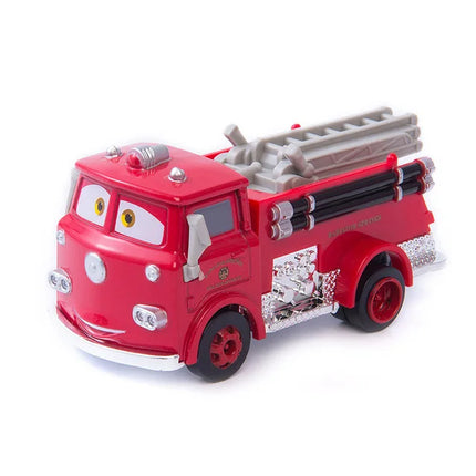 Cars toy Pixar Cars Toy Lightning McQueen Jackson Storm Mater Sally Sheriff 1:55 Diecast Model Car Toy Children Birthday Gift