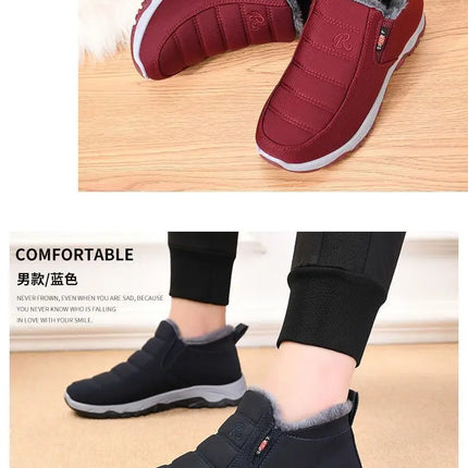 Men's Shoes Autumn Winter Casual Cotton Warm Wear Resistant Chunky Sole Affordable Free Shipping
