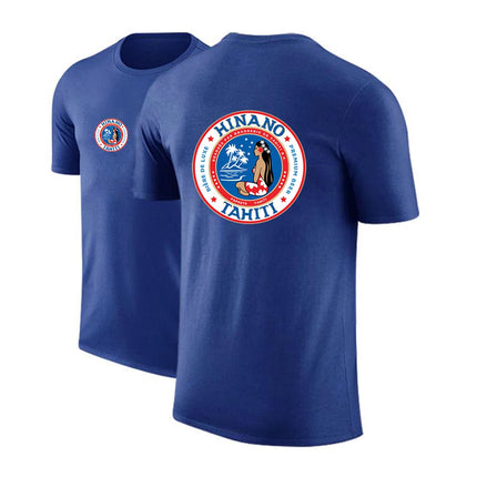 Hinano Tahiti Beer 2024 New Men's Quick Dry Ordinary Thin Short Sleeve Sport T Shirt Fitness Breathable Versatile Sportswears