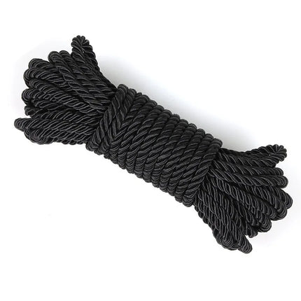 10M Soft BDSM Hemp Rope Comfortable Restraint Rope for Adult Role Play Cosplay Flirting Games Sensory Binding Tool for Couples