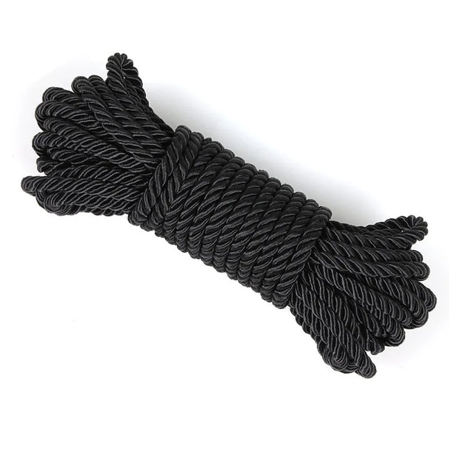 10M Soft BDSM Hemp Rope Comfortable Restraint Rope for Adult Role Play Cosplay Flirting Games Sensory Binding Tool for Couples