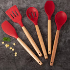 Red 5-piece set