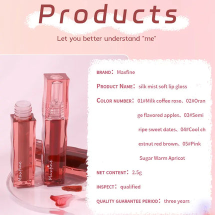 Moisturizing Highly Pigmented Liquid Lipstick Waterproof Long Wearing Non Stick Cup Lip Glaze