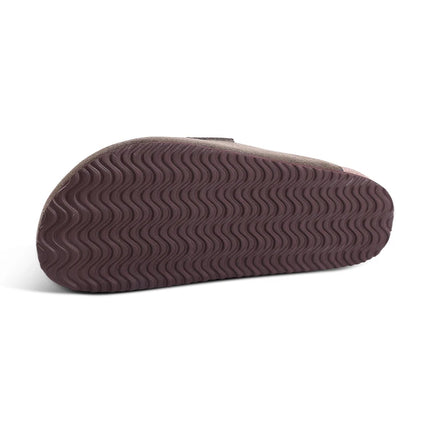 Litfun New Women Clogs For Women Fashion Cork Suede Mules Slipper Classic Cork Antislip For Outdoor Slippers With Arch Support