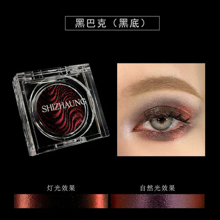 Chameleon Eyeshadow Powder Monochrome Matte Shimmer Metallic Glitter Gothic High Gloss High Colors Fine Flash lasting Eye Makeup