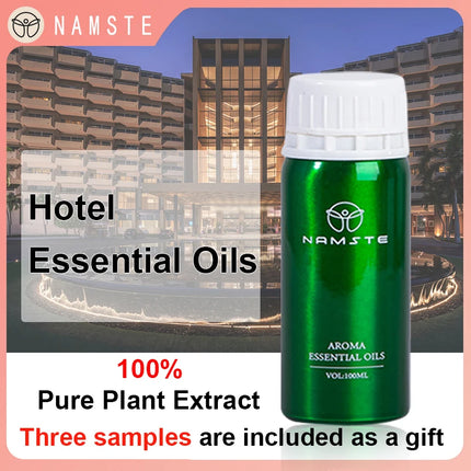 NAMSTE 100ML Hotel Essential Oil Home Aromatherapy Aromatic Oils Fragrance Scent Electric Smell Air Freshener Aroma Diffuser