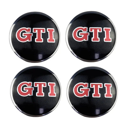 4pcs 56mm Car Wheel Center Sticker for Volkswagen VW GTI ABT Golf 5 6 Polo Passat Tiguan CC Beetle Touran Scirocco Sharan SR32
