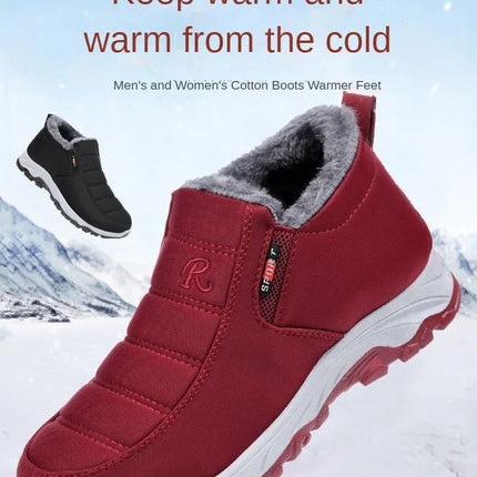 Men's Shoes Autumn Winter Casual Cotton Warm Wear Resistant Chunky Sole Affordable Free Shipping